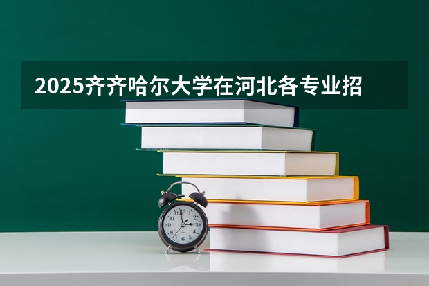 2025齐齐哈尔大学在河北各专业招生人数汇总（2026参考）