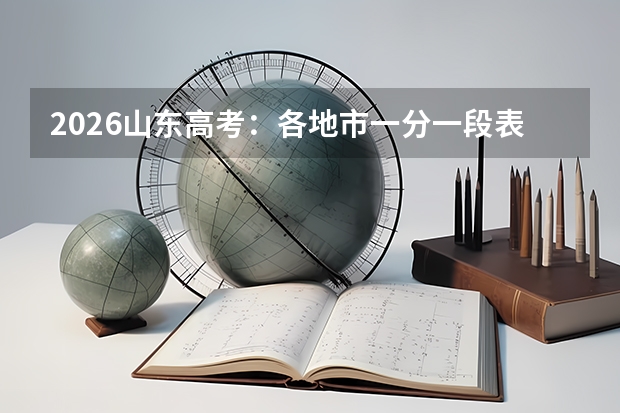 2026山东高考：各地市一分一段表数据可用于精准定位目标学校