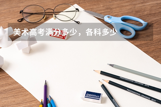 美术高考满分多少,各科多少