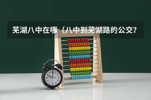 芜湖八中在哪（八中到芜湖路的公交？）