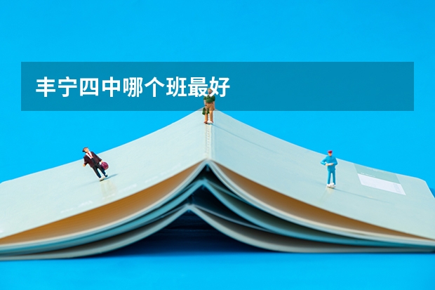 丰宁四中哪个班最好