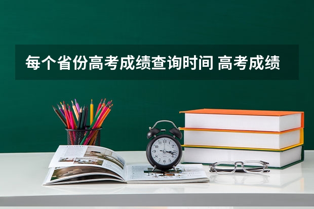 每个省份高考成绩查询时间 高考成绩放榜时间公布!9省明天可查分