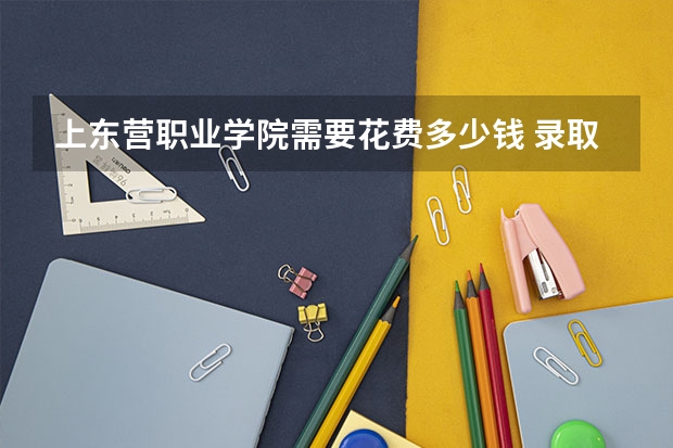 上东营职业学院需要花费多少钱 录取规则如何