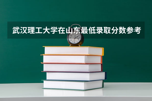 武汉理工大学在山东最低录取分数参考