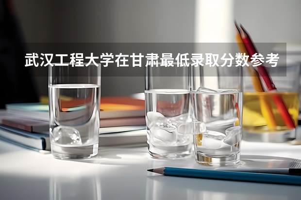 武汉工程大学在甘肃最低录取分数参考