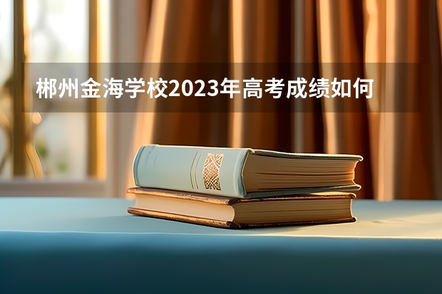 郴州金海学校2023年高考成绩如何？