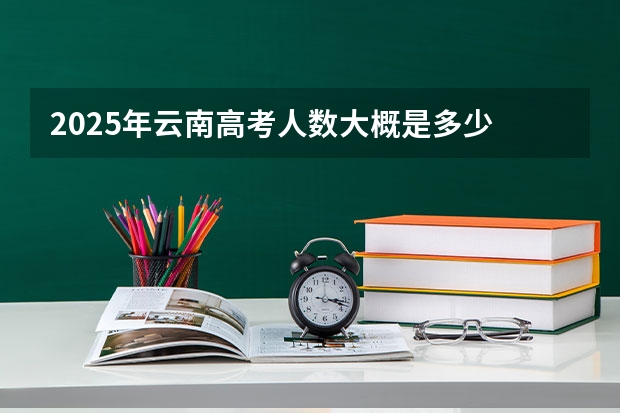2025年云南高考人数大概是多少