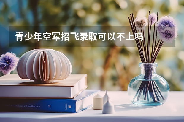 青少年空军招飞录取可以不上吗
