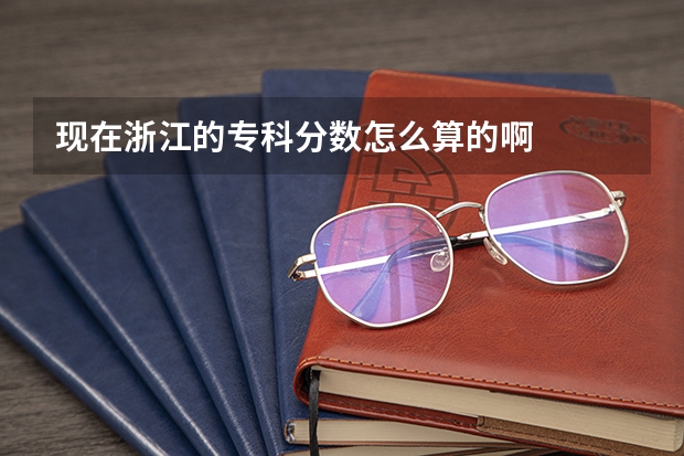 现在浙江的专科分数怎么算的啊