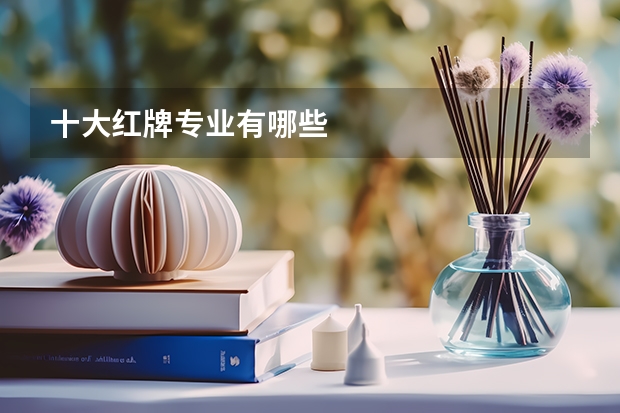 十大红牌专业有哪些