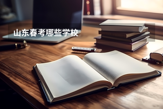 山东春考哪些学校