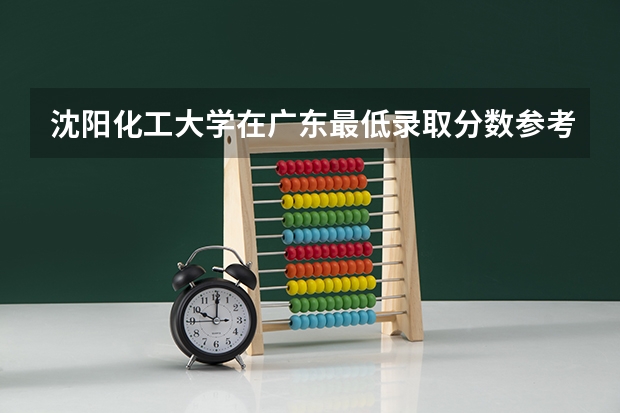 沈阳化工大学在广东最低录取分数参考