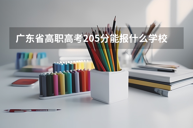 广东省高职高考205分能报什么学校?去年最低投档分160，今年110，各学院的最低录取分会不会降？