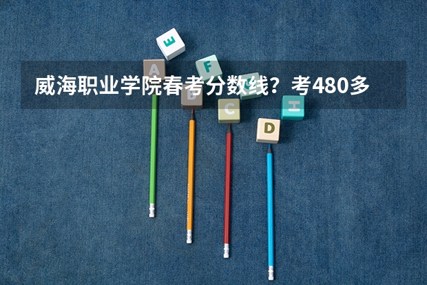 威海职业学院春考分数线？考480多能上不（山东省春考和夏考的区别）