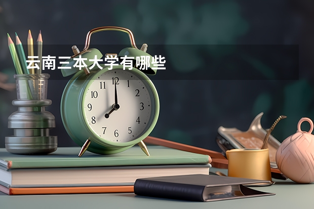 云南三本大学有哪些