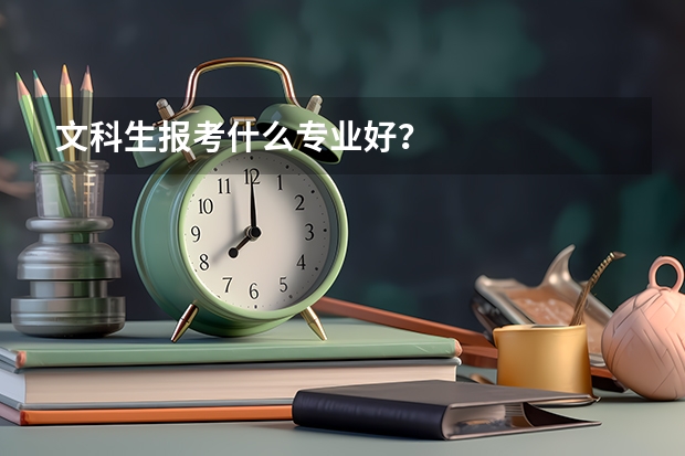 文科生报考什么专业好？