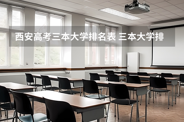 西安高考三本大学排名表 三本大学排名榜 全国最好的三本学校