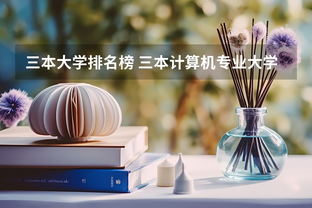 三本大学排名榜 三本计算机专业大学排名及分数线？