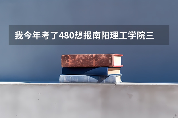 我今年考了480想报南阳理工学院三本的软件专业不服从调剂能走吗？另外南阳理工环境怎么样敢说实话的来