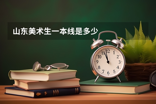 山东美术生一本线是多少