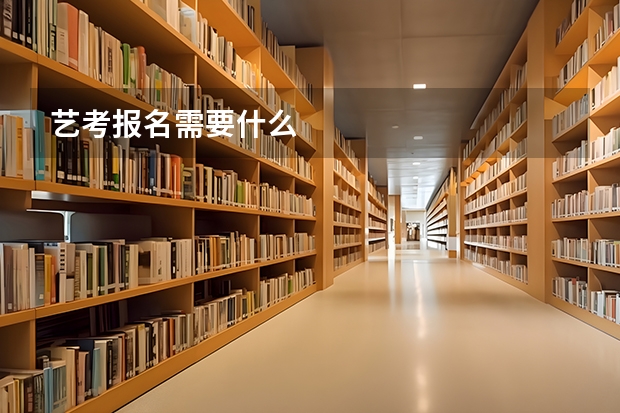 艺考报名需要什么