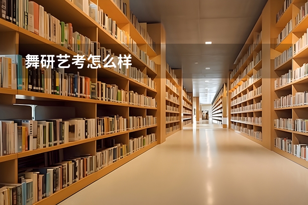 舞研艺考怎么样