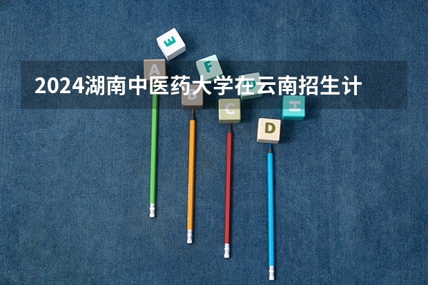2024湖南中医药大学在云南招生计划怎么样