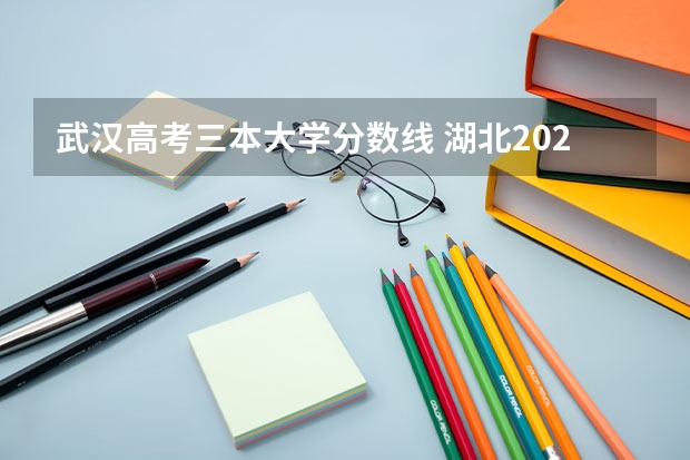 武汉高考三本大学分数线 湖北2023一本二本三本分数线