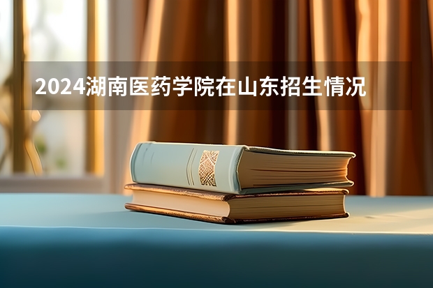 2024湖南医药学院在山东招生情况怎么样