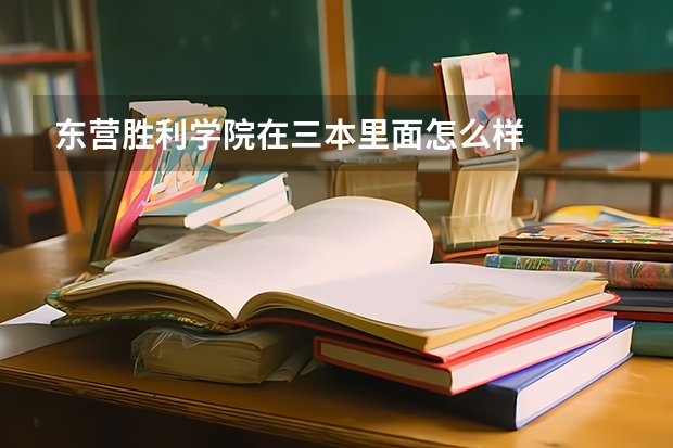东营胜利学院在三本里面怎么样