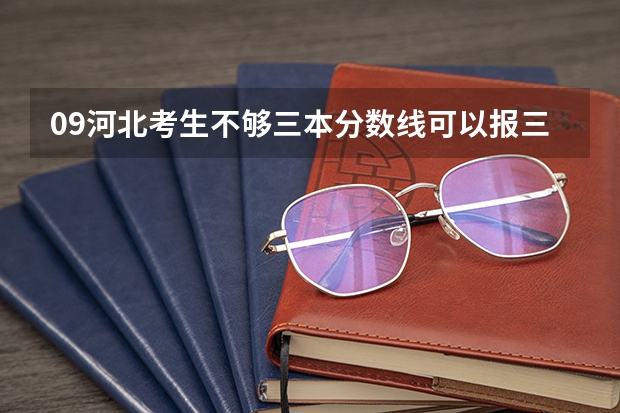 09河北考生不够三本分数线可以报三本征集志愿吗
