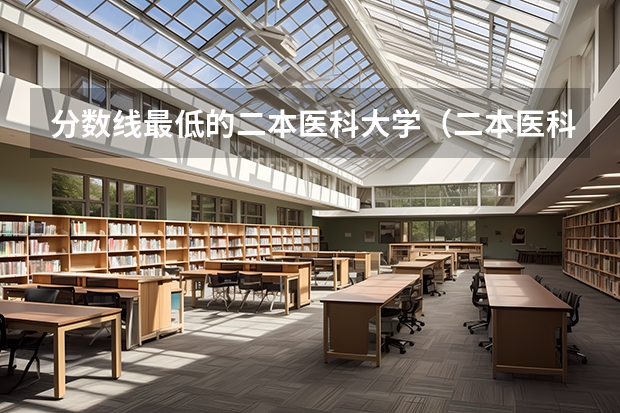 分数线最低的二本医科大学（二本医科大学最低分）