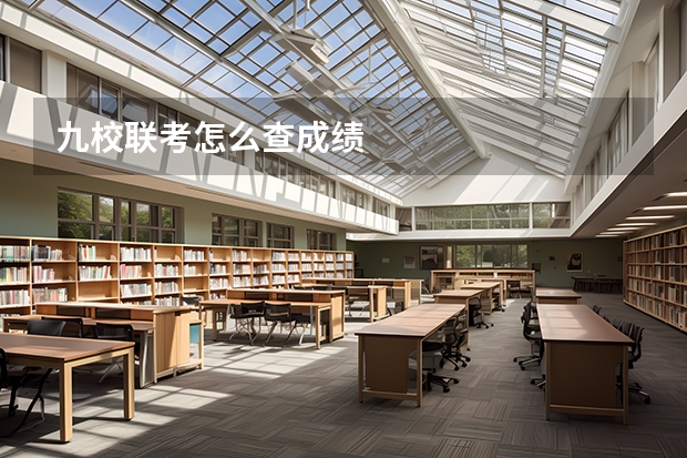 九校联考怎么查成绩