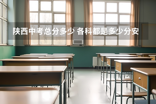 陕西中考总分多少 各科都是多少分安康市？
