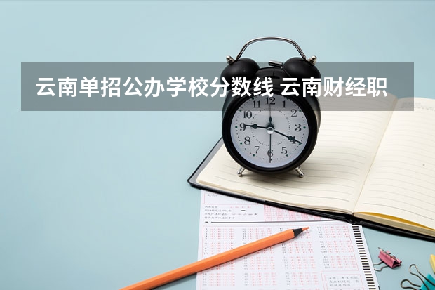 云南单招公办学校分数线 云南财经职业学院单招录取线