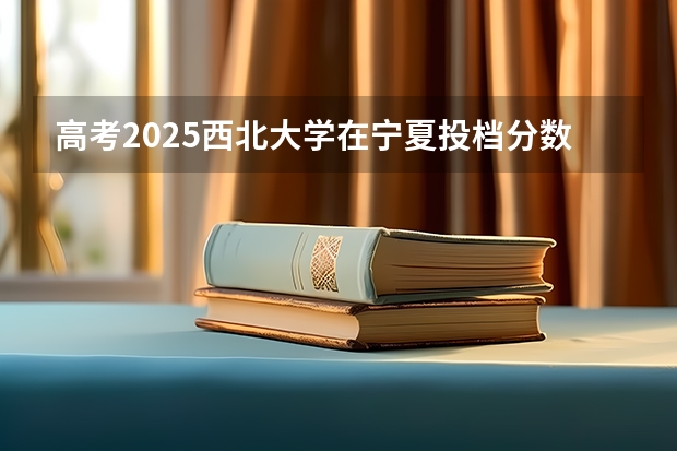 高考2025西北大学在宁夏投档分数线详解